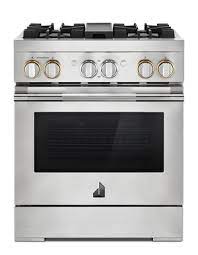 Child protection lock, adjust oven temperature, timer. Rise 30 Dual Fuel Professional Range Jennair