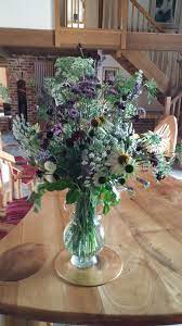 Flowers From The Garden Today Ammi Majus Verbena Bonariensis Lavandula X Intermedia Vera Centaurea Cyanus Black Co Echinacea Purpurea Flowers Echinacea