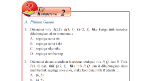 Pilihan ganda (pg) bab 8 (bangun ruang sisi datar) uji kompetensi 8 matematika (mtk) kelas 8 smp/mts semester 2 k13 Ppnglw7lgp8nxm
