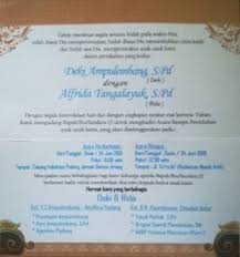 Contoh surat undangan rapat panitia pernikahan. Kristen Contoh Undangan Tunangan Guru Paud