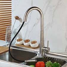 faucet pull out rotated kitchen faucet