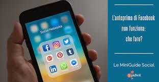 Facebook non funziona correttamente, i primi segnali. L Anteprima Di Facebook Non Funziona Che Fare Spidwit Blog