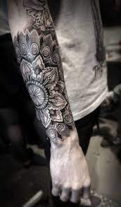 Idees De Tatouage Hommes Bras Hommes Idees Tatouage Tattoos For Guys Mandala Tattoo Men Sleeve Tattoos
