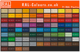 Ral Colour Charts Shades And Swatches