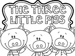 Consider these coloring books and pages to help ease the hospital transition. Three Little Pigs Coloring Page Worksheets 99worksheets