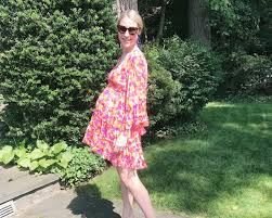 Dresses are fantastic for warm weather pregnancies, and although i was pregnant in mostly the winter i did buy a few that i wore quite a bit. Summer Maternity Wedding Guest Dress Closetful Of Clothes