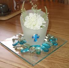 Communion Party Centerpieces All From Dollar Tree Communion Centerpieces Communion Party Communion