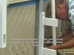 This will disappear when you make your first blog post. Premium Guard Above Ground Pool Fence Bracket Post Installation Youtube