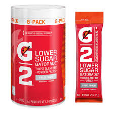 Don't let snacks sabotage your diet. G2 Fruit Punch Powder Pack Low Calorie Sports Drink Hydration Depot