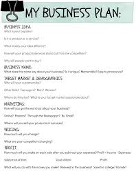 While it may be tempting to put off, creating a business plan is an essential part of starting your own business. Business Plan For Kids Ich Hoffe Dieses Arbeitsplan Arbeitsblatt Hilft Ihren Kindern Und Mir Business Worksheet Business Plan Outline Business Plan Template