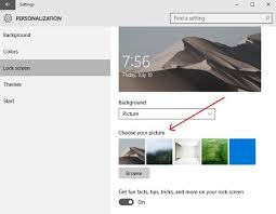 Change Theme Lock Screen Wallpaper In Windows 10 Lock Screen Images Lock Screen Wallpaper Screen Wallpaper