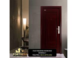 Ada pintu berdaun satu dan berdaun pintu dua. Jual 0813 2679 6492 Fortress Pintu Rumah Minimalis Warna Hitam Kendal Kaskus