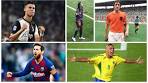 Top 10 beste voetballers ooit! - YouTube