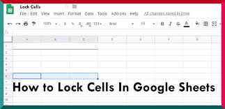 How to unlock locked cells in google sheets ? How To Lock Cells In Google Sheets Shatners Water