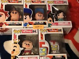 Funko Pop Wreck It Ralph Bundle (Ralph,Felix,Turbo,King Candy,Vanellope)
