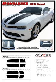 details about 2014 2015 bumblebee chevy camaro rally hood stripes decals graphics oe 3m vinyl