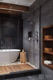 The decorating ideas for bathroom walls are endless. Pin By Mon Stap On Dizajn Bathroom Interior Design Modern Bathroom Design Bathroom Design