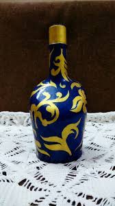 Hello All I Am Sooo Obsessed With Collecting Bottles I Like Collecting Painting Decorating And Bottle Art Hand Painted Wine Bottles Diy Bottle