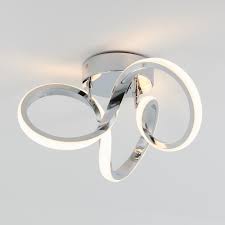 Artika swirl led flush mount light, chrome cdn$89.99. Artika Swirl 13 In Chrome Led Flush Mount New Open Box Walmart Com Walmart Com
