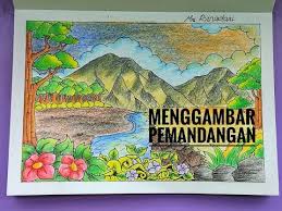 How to draw manga/anime original char 1 alifah129. Cara Menggambar Pemandangan Dengan Pensil Warna Drawing Scenery With Pencil Color By Mrs Binadari