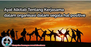 We did not find results for: Ayat Alkitab Tentang Kerjasama Dalam Organisasi Dalam Segala Hal Positive