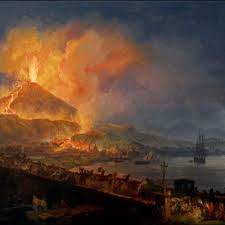 A ercolano invece la tragedia si consumò in particolar modo nella notte e alle prime ore del mattino l'eruzione del 79 d.c, chiamata anche eruzione pliniana, venne descritta trent'anni dopo in due. La Catastrofe Paerco