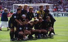 We can't talk about music without mentioning a song still sung by england fans today. Juha Tamminen A Twitter Scotland At Wembley Before The Match V England In Euro 1996 Must Have Been The First And Only Time The Wembley Fixture Was Officially Scotland V England Not