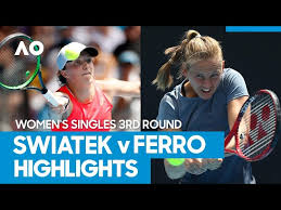 Eurosport ferro zdołała się odgryźć świątek w 1. Iga Swiatek Vs Fiona Ferro Match Highlights 3r Australian Open 2021 The Global Herald