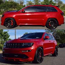 Black And Red Jeep Grand Cherokee Car Buying Should Be Fun Join Our Community Jeep Srt8 Jeep Truck Jeep Grand Cherokee Srt
