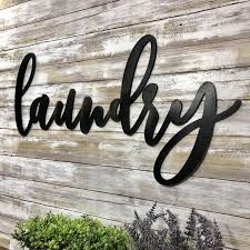Laundry Wood Sign Laundry Wooden Cutout Farmhouse Farm House Etsy Laundry Room Signs Room Signs Laundry Room Decor