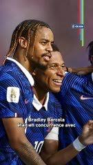 La stat qui fait de Barcola le 4e offensif des Bleus - Foot - Coupe du monde
