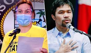 The daughter of current philippine president rodrigo duterte, sara duterte, is the philippines' top choice for president in. Sara Duterte Pacquiao Not Qualified To Run Under 1sambayan Banner Carpio Abogado