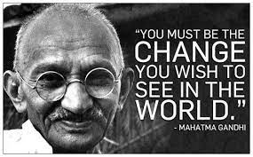An interview with arun gandhi by carmella b'hahn, reclaiming children. We On Twitter You Must Be The Change You Wish To See In The World Mahatma Ghandi Http T Co Osymfcxmqn Http T Co Npkk9gfgso