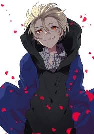 Feel Free To Do What You Want Evil Anime Blonde Anime Boy Anime Characters