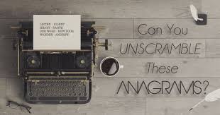 Word unscrambler is a simple online tool for unscrambling or solving scrambled words, typically useful in generating valid words from puzzle games such as scrabble, words with friends, wordfeud, wordscraper, texttwist, word. Can You Unscramble These Anagrams