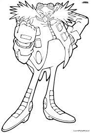 * * * * dr. Dr Eggman Coloring Pages Coloring Home