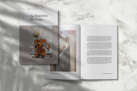 Each of these magazine mockups is very easy to use, just replace the template in the smartobject or in the 3d layer. Magazine Mockups Kit On Behance