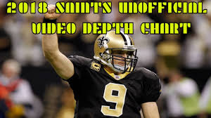 2018 New Orleans Saints Unofficial Video Depth Chart Pt 1 The Sports Coma