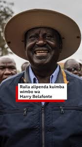 Mbali na siasa aliyekuwa waziri mkuu wa Kenya Raila Amollo Odinga alikuwa  mcheshi mno na wakati mwingine alipenda zaidi kuimba wimbo wa Harry  Belafonte, -, -, #bbcswahili #kenya #siasa #tanzia ...