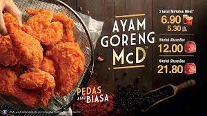 Each fresh, spicy bite of ayam goreng mcd™ is worth coming back for. Spicy Chicken Mcdonalds Kenalkan Menu Ayam Baru Makanan Ayam Ayam Goreng