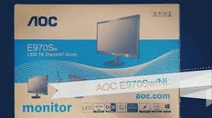 Aoc is a fantastic buy! Aoc E970swn Monitor Unboxing And Review Youtube