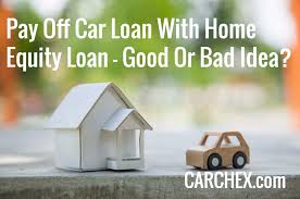 For example, if your monthly payment is $350, round up and pay an even $400. Pay Off Car Loan With Home Equity Loan Carchex