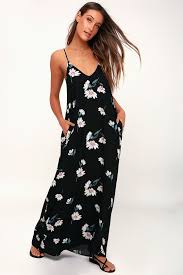 Yours Tule Black Daisy Print Maxi Dress Tie Dye Maxi Dresses Maxi Dress Printed Maxi Dress