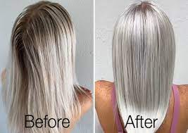 Silvery platinum, wintry white blonde, cool beige. The Ice Blonde Technique That Delivers Blonde Envy Joico