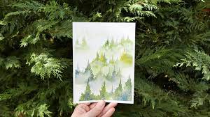 What's the best way to paint a snow scene? Creating Landscapes Painting Pine Trees With Watercolor Sarah Van Der Linden Skillshare