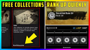 To become a collector in red dead online, the first thing that you'll need to do is visit madam nazar. How To Get Complete Collections For Free Rank Up Quickly As The Collector Role In Red Dead Online Youtube