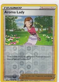 Pokemon TCG - Evolving Skies - Aroma Lady 141/203 - Trainer - Foil - Z1728  | eBay