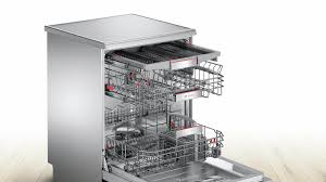 Instead of using bleach you can use vinegar and baking soda which is more natural and non toxic. Bosch Sms88ti46m Free Standing Dishwasher