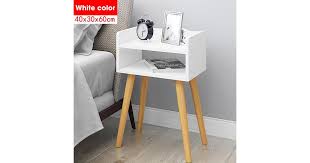 Maybe you would like to learn more about one of these? White Bedside Table Mdf Nightstand Fiberboard Night Table Modern Bedroom Wooden Coffee Table Kogan Com