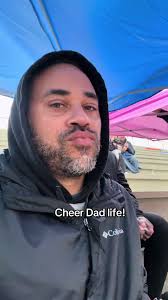 The only dad there! Stay surrounded!